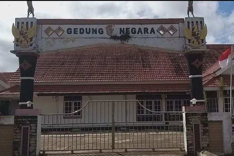 Gedung Negara di Kabupaten Merauke, Provinsi Papua. Gedung Negara akan dijadikan kantor sementara Gubernur Papua Selatan.