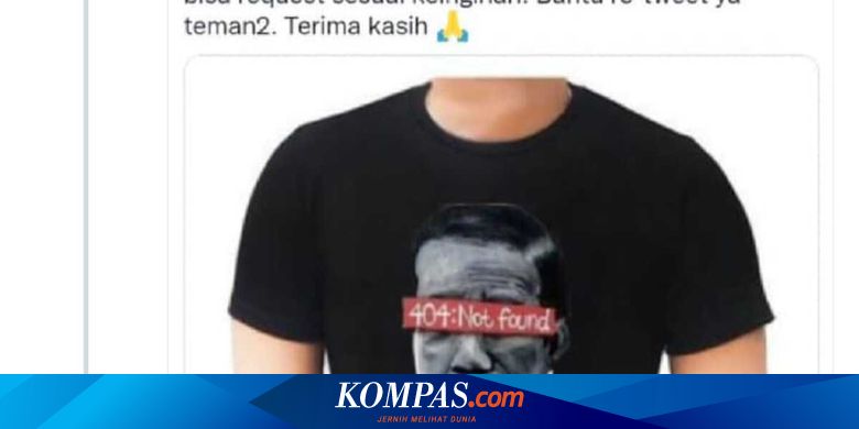 Jokowi "404: Not Found", dari Mural hingga Desain Kaus, Berujung Diburu Polisi - Vimarsana News