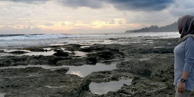 Salah satu Pantai di Pulau Simeulue, Aceh Utara.