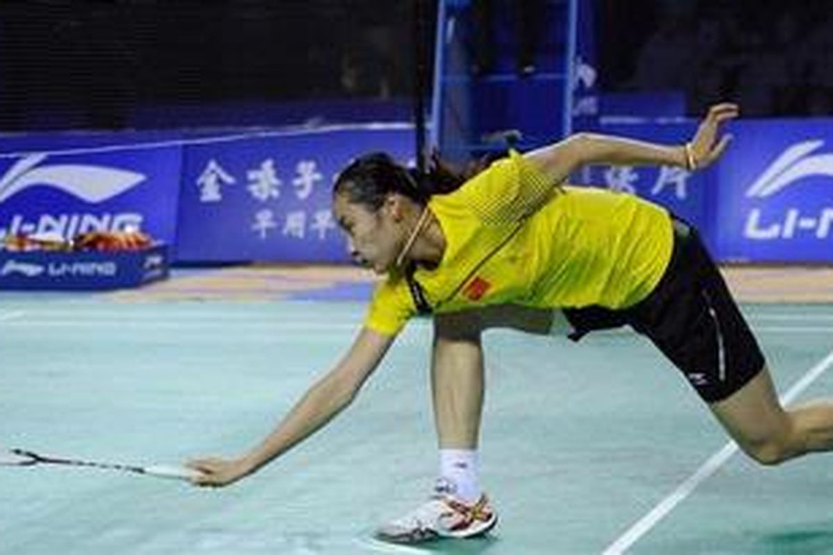 Tunggal putri China, Wang Yihan.