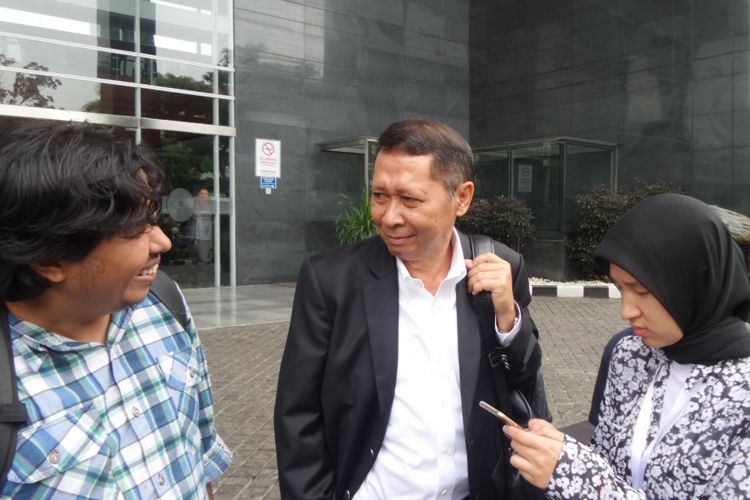 Mantan Direktur Utama PT Pelindo II, Richard Joost Lino, di Pengadilan Tipikor Jakarta, Rabu (22/3/2017).