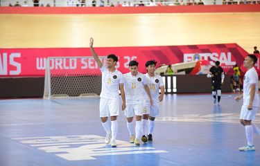 Babak I Timnas Futsal Indonesia Vs Arab Saudi 2-0: Set-play Merah ...