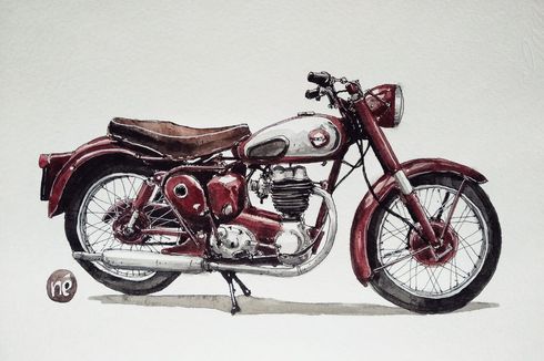 BSA C12 Motor Entry Level Inggris yang Menawan