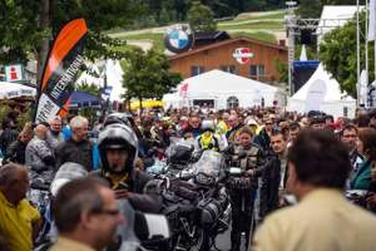 Suasana BMW Motorrad Days di Jerman, 1-3 Juli 2016.