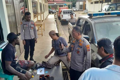 Pemuda di Merauke Ditangkap Usai Kecelakaan di Depan Mapolres, Kedapatan Mabuk dan Bawa Ganja