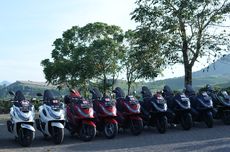 1.000 Loyalis Honda PCX 160 Serbu HBD Makassar