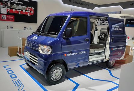 Mitsubishi L100 EV Umumkan Harga Penjualan di IIMS 2024