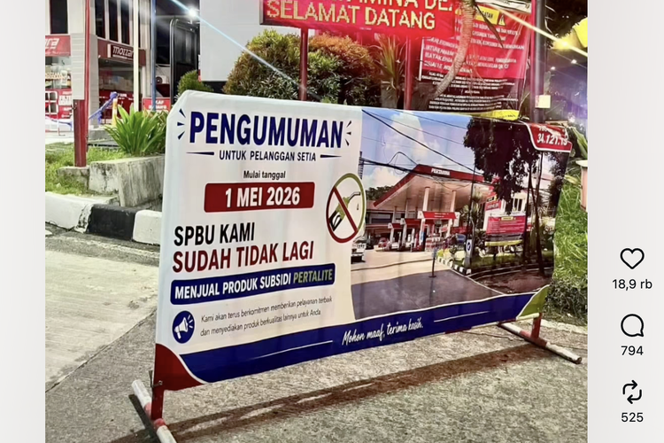 Viral SPBU di Jakarta Tak Lagi Jual Pertalite, Pertamina Beri Penjelasan