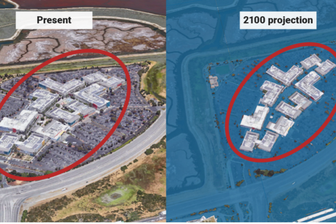 Kantor Facebook Diprediksi Tenggelam Pada 2100