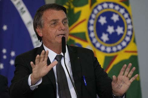 Dilarang Nonton Bola karena Belum Vaksinasi, Presiden Brasil Uring-uringan