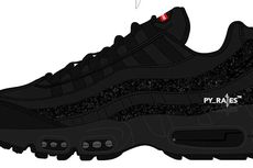 Nike x Supreme, Bikin Sneaker Air Max 95 Bertabur Kristal Swarovski