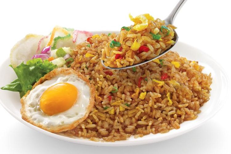 Ilustrasi nasi goreng kecap.