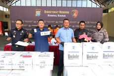 Polisi Bongkar Perdagangan Rokok Ilegal di Batam, Kerugian Negara Rp 800 Jutaan