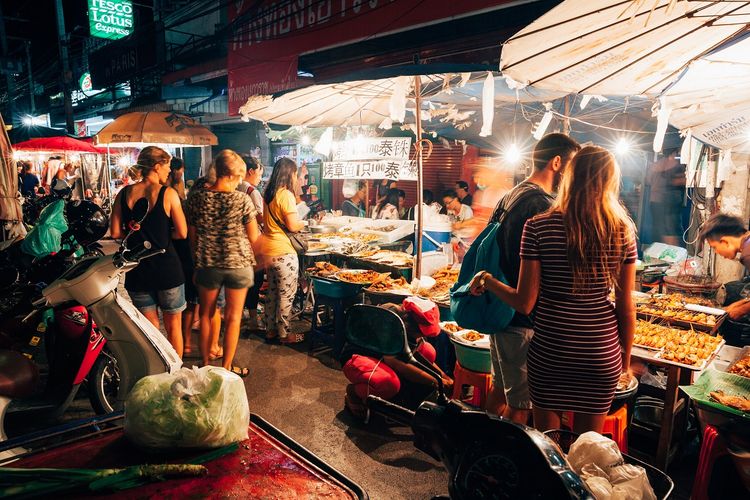 Chiang Mai Sunday Market, Thailand DOK. Shutterstock