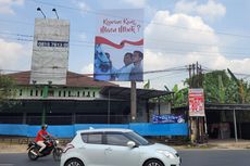 Baliho Bergambar Prabowo dan Gibran Muncul di Purwokerto, Tulisannya 