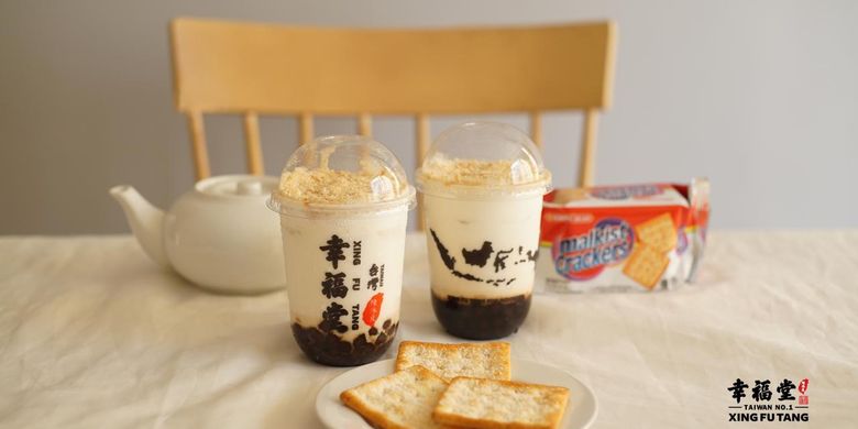 Khong Guan Kolaborasi Dengan Merek Minuman Boba Xing Fu Tang Seperti Apa Halaman All Kompas Com