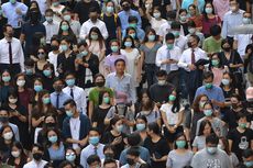 Pemerintah Hong Kong Berniat Larang Masker Wajah, Ribuan Demonstran Turun ke Jalan