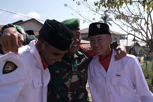 Tangis Paskibra di Tapal Batas NKRI, Sukses Kibarkan Merah Putih Walau Cuma Latihan 1 Bulan