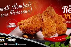 Orang Indonesia Rindukan Sensasi Rasa Pedas Red Hot Chicken KFC