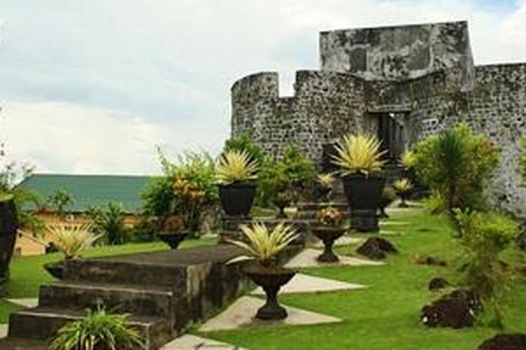 Benteng Tolukko di Ternate, Maluku Utara.