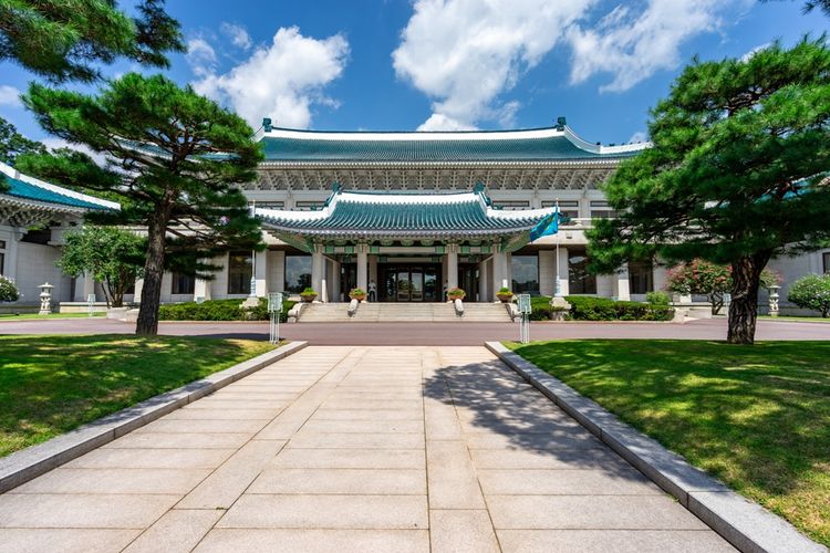 Foto : Mengintip Indahnya Blue House, Bekas Kantor Presiden Korea Selatan