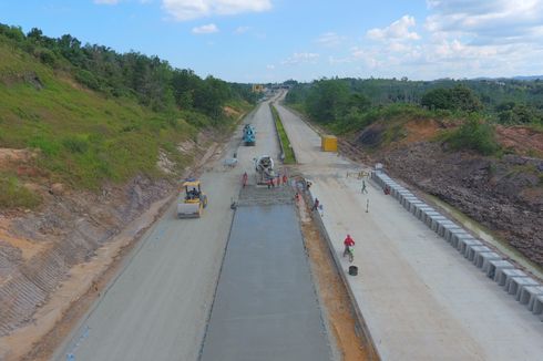 Beroperasi 2019, Konstruksi Tol Balikpapan-Samarinda 46,7 Persen