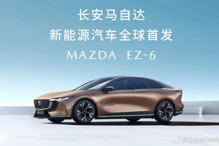 Sedan listrik Mazda EZ-6