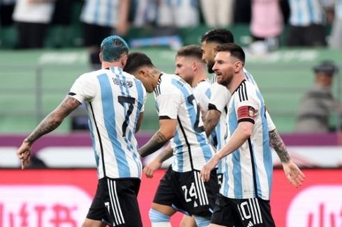 Hasil Argentina Vs Australia 2-0: Messi Main Penuh, Cetak Gol Kilat dan Ukir Rekor