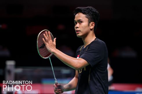 Piala Thomas 2020 - Penjelasan Ginting soal Aksi Protesnya ke Wasit Saat Dikalahkan Axelsen