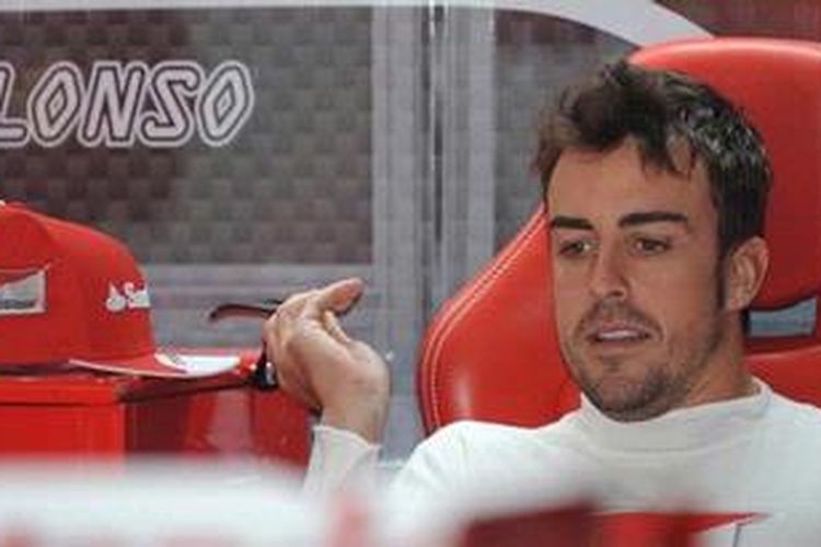 Pebalap Ferrari, Fernando Alonso.