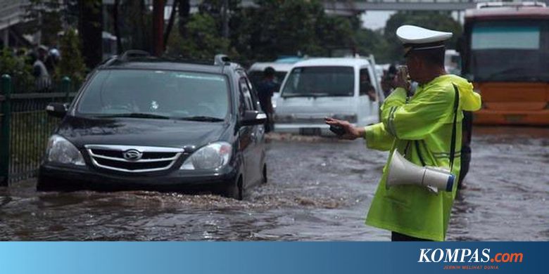 banjir di indonesia Inilah Titik titik Banjir di Jakarta Pagi Ini