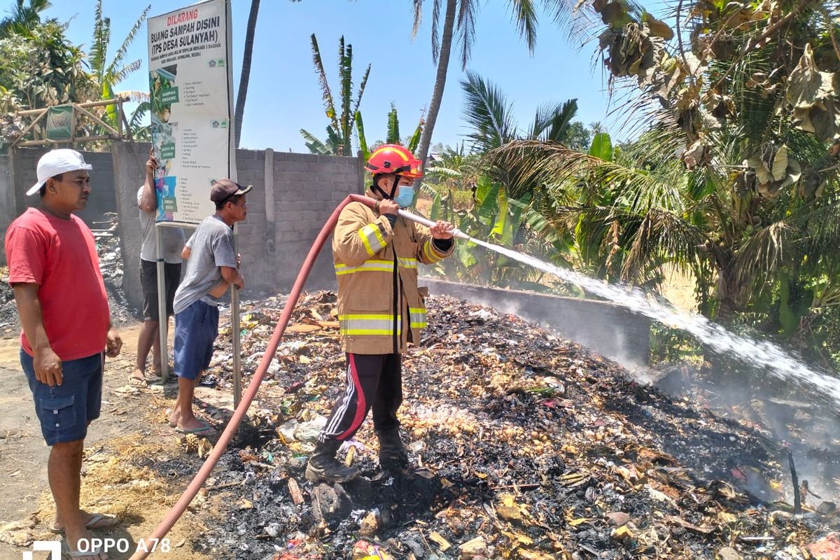 Tps Program TPS Sulanyah Buleleng Terbakar, Polisi Selidiki Penyebabnya