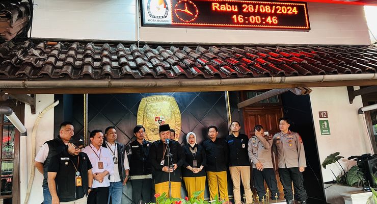 4 Paslon Akan Daftar di Hari Terakhir Pendaftaran Pilkada Kota Bogor 2024