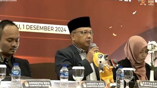 Hasil Rekapitulasi Pilkada Sleman 2024, Harda-Danang Ungguli Kustini-Sukamto, Berapa Suaranya?