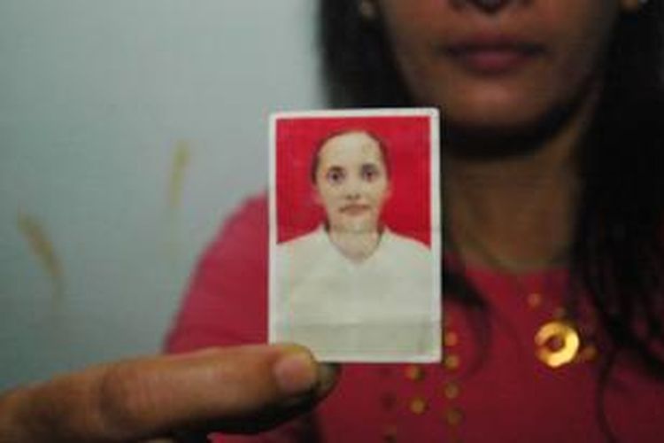 Foto Rika Mustikawati (34), TKI asal Bogor yang bebas dari ancaman hukuman mati di Arab Saudi.  