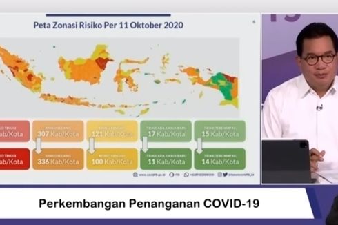 336 Kabupaten dan Kota Masuk Zona Oranye, Pemda Lengah Atasi Covid-19