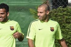 Dani Alves Ajak Mascherano Bergabung dengan Juventus