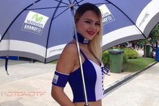 Senyum Manis Gadis Payung MotoGP Sepang (Video)