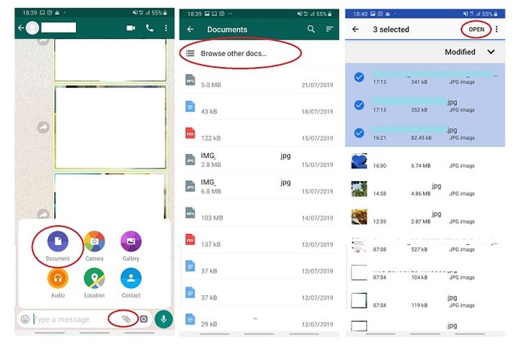 Cara Kirim File Dokumen Di Whatsapp