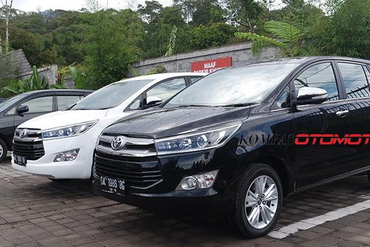 Test drive All-New Innova test drive di Bali, Kamis (3/12/2015).