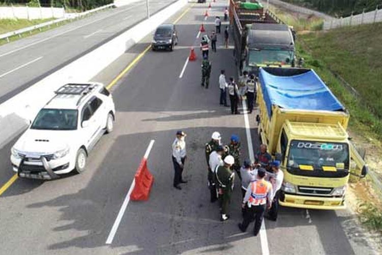 Razia truk ODOL serentak di Indonesia