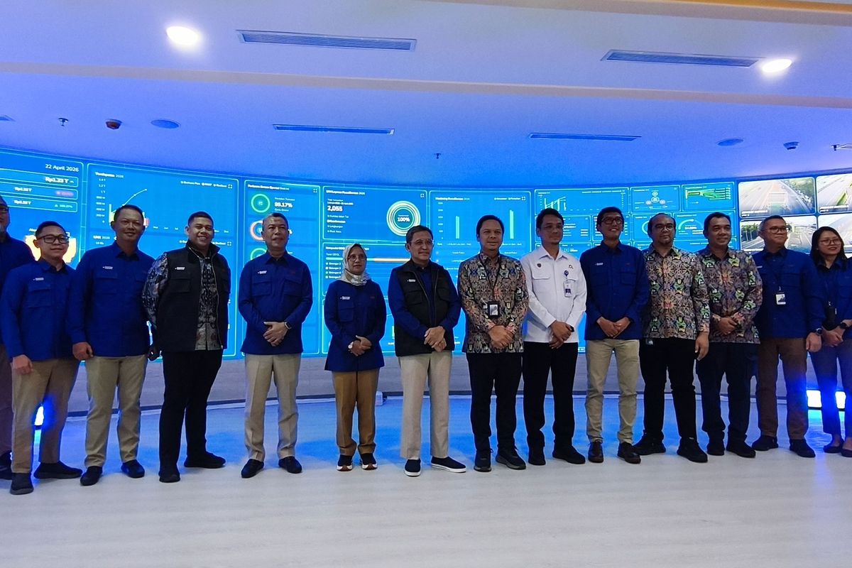 Kendali Tol Makin Canggih, Hutama Karya Luncurkan Command Center dan Rebranding Aplikasi