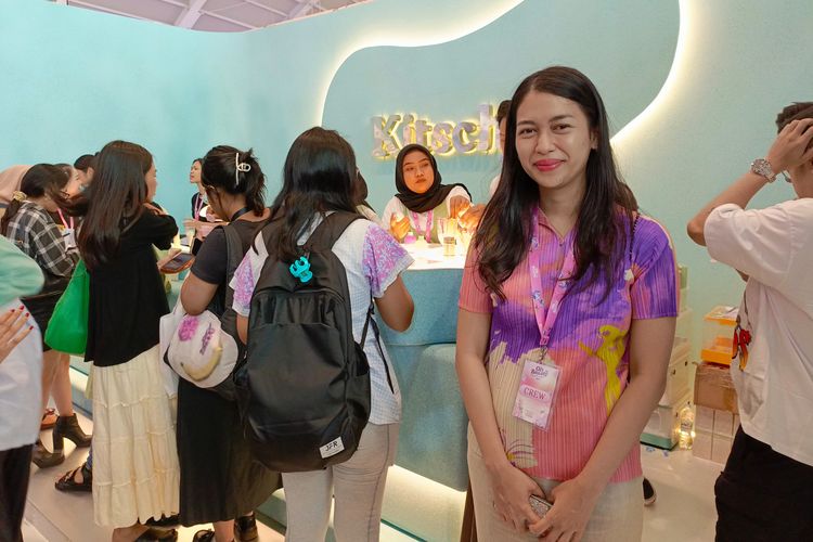 Kitschy pada Oh Beauty Festival 2023 di Pondok Indah Mall 3, Jakarta Selatan pada Jum'at (6/10/2023).