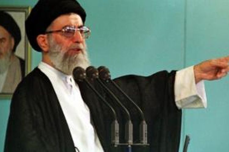 Pemimpin spiritual Iran, Ayatollah Ali Khamenei