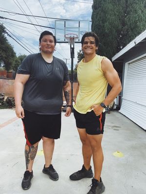 Christopher Huerta berhasil menurunkan berat badan lebih dari 77 kg dalam sembilan bulan.