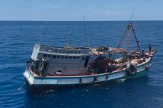 Kapal Berbendera Vietnam Kembali Ditangkap Curi Ikan di Laut Natuna