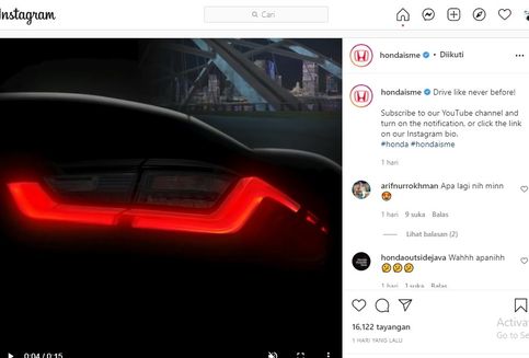 Pekan Ini Honda Siap Luncurkan 2 Sedan Baru, City dan Civic?