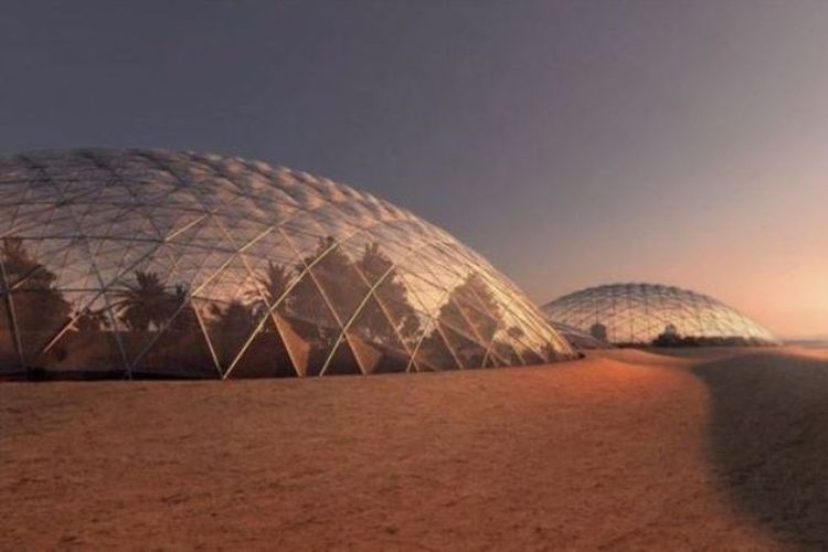 Kubah Mars di UAE dimaksudkan sebagai gladi resik untuk menumbuhkan makanan di Mars itu sendiri.