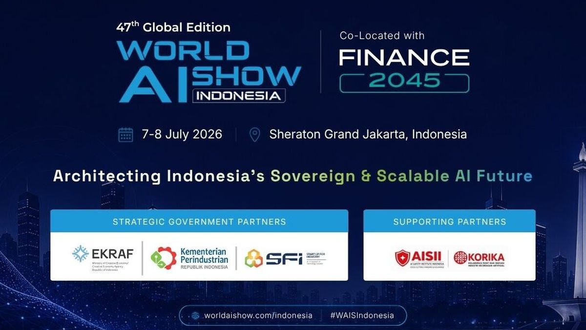 World AI Show 2026 Siap Digelar di Jakarta, Bahas Masa Depan AI Indonesia