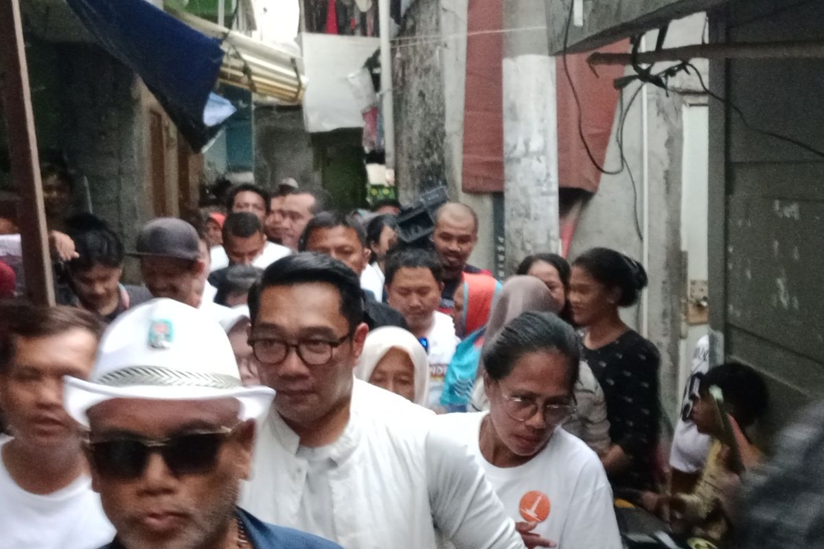 Ridwan Kamil Akan Tata Ulang Wilayah Padat Penduduk agar Lebih Manusiawi